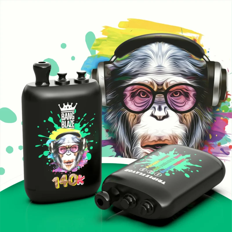Bang Blaze 140000-140K Puffar Blueberry raspberry&Kiwi passioniruit guava&Pineapple Coconut (2)