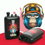 Bang Blaze 140000-140K Puffar Strawberry watermelon&Blueberry Peach&Blackcurrant Pineapple ice (2)