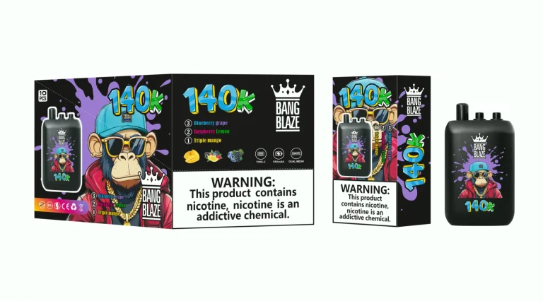 Bang Blaze 140000-140K Puffar Triple mango&Raspberry Lemon&Blueberry grape