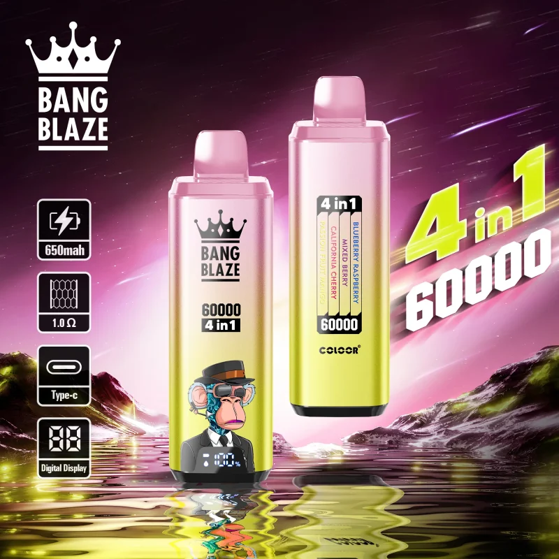Bang Blaze 60000-60K Puffar 4-i-1 Flavors Vape-blueberry-raspberry-mixed-berry-california-cherry-passion-fruit-mango.jpg