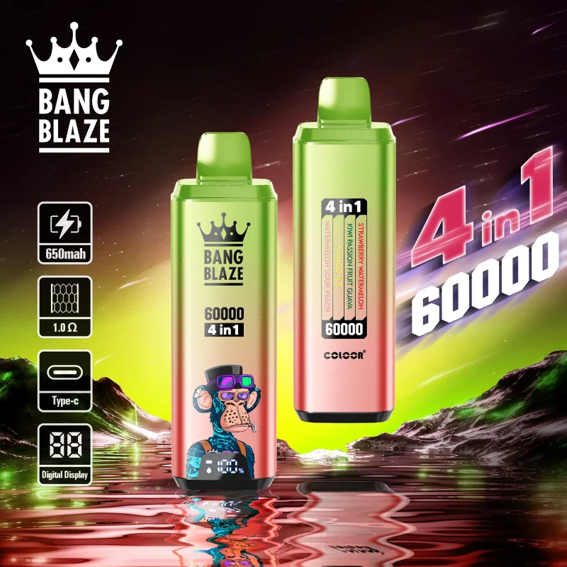 Bang Blaze 60000-60K Puffar 4-i-1 Flavors Vape-strawberry-watermelon-kiwi-passion-fruit-guava-mango-ice-watermelon-sour-peach.jpg