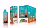 Bang King 200000 – 200K Puffar 8-i-1 Flavors - FizzyLemon & LimeApple MojitoPineapple IceCola Ice