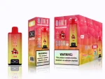 Bang King 200000 – 200K Puffar 8-i-1 Flavors - Strawberry MangoStrawberry Ice CreamBanana IceStrawberry Lychee