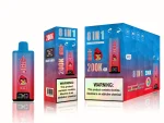 Bang King 200000 – 200K Puffar 8-i-1 Flavors - Watermelon BubblegumBlueberries RaspberriesRaspberry WatermelonWatermelon Blueberry