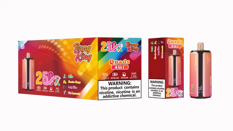 Bang King 250000 - 250K Puffar - Mojito Monster Mango Lady Killer Pink Lemonade