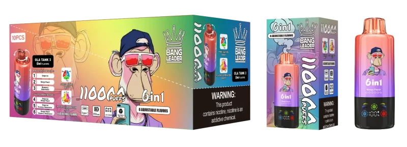 Bang Leader 110000 – 110K Puff - Grape Ice & Mango Peach & Blueberry Watermelon (2)