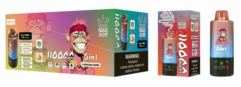 Bang Leader 110000 – 110K Puff - Pineapple Coconut & Blueberry Red Bull & Watermelon Ice (2)
