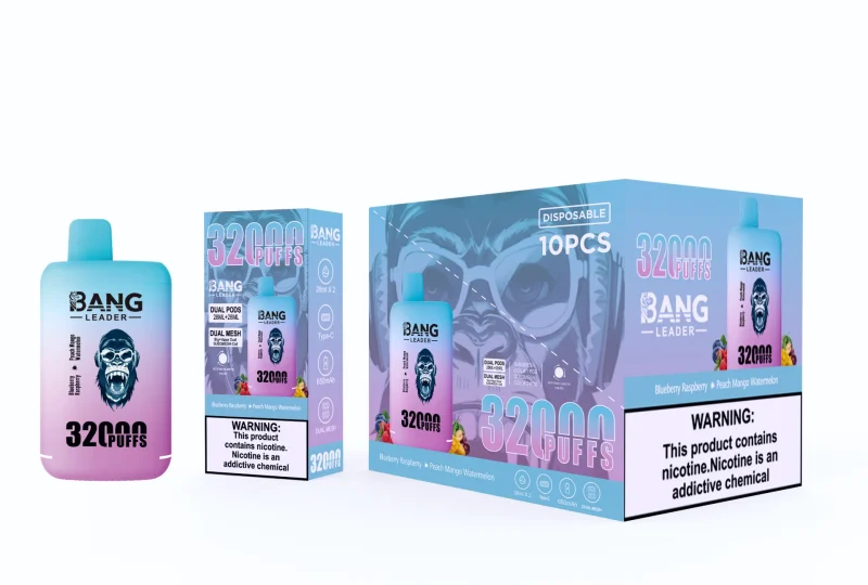 Bang Leader 32000 – 32K Puffar - Blueberry Raspberry & Peach Mango Watermelon (2)