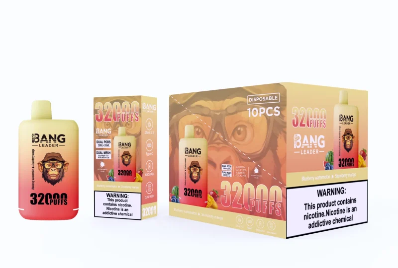 Bang Leader 32000 – 32K Puffar - Blueberry Watermelon & Strawberry Mango (2)