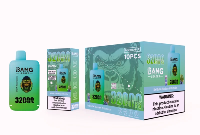 Bang Leader 32000 – 32K Puffar - Red Bull & Blueberry Watermelon (2)