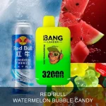 Bang Leader 32000 – 32K Puffar - Red Bull & Watermelon Bubble Candy