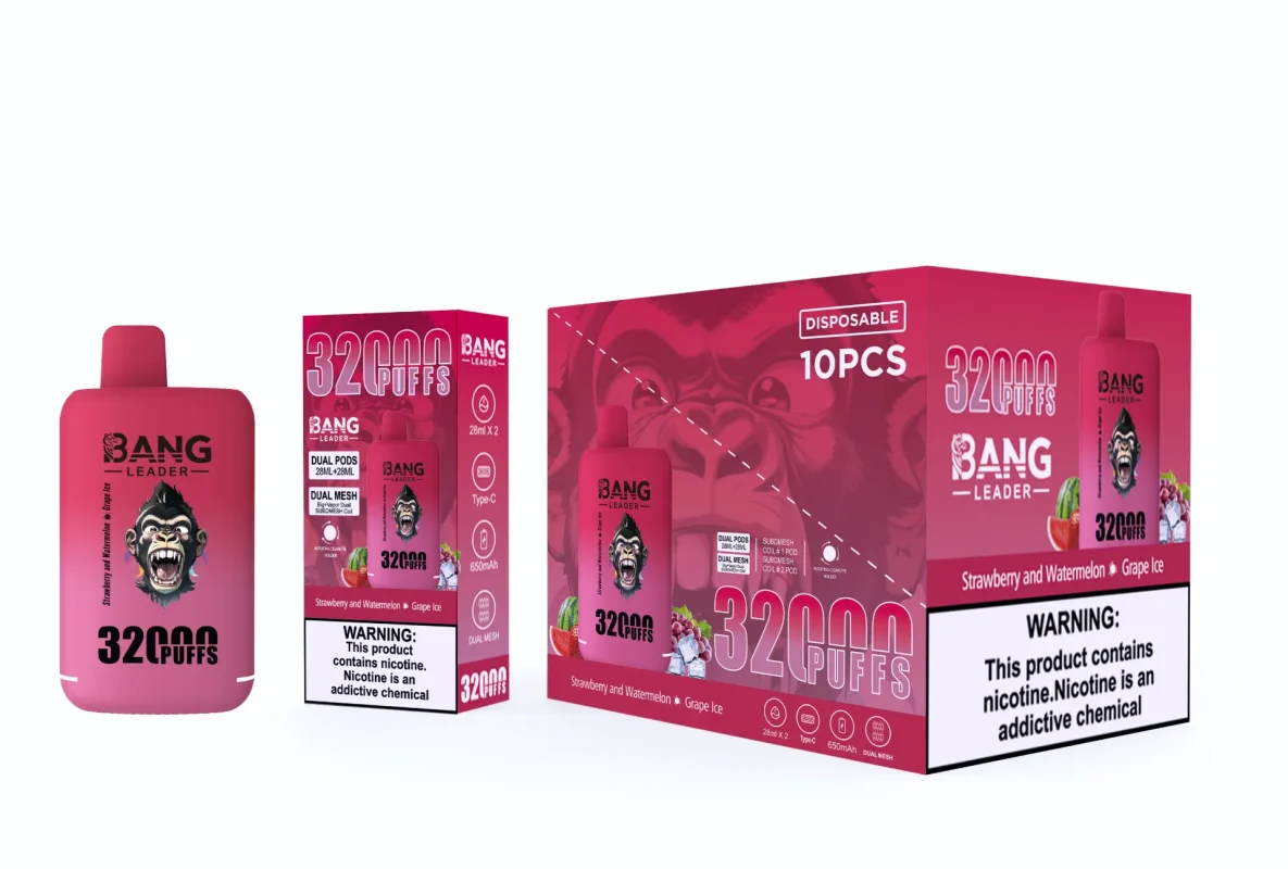 Bang Leader 32000 – 32K Puffar - Strawberry Watermelon & Grape Ice (2)