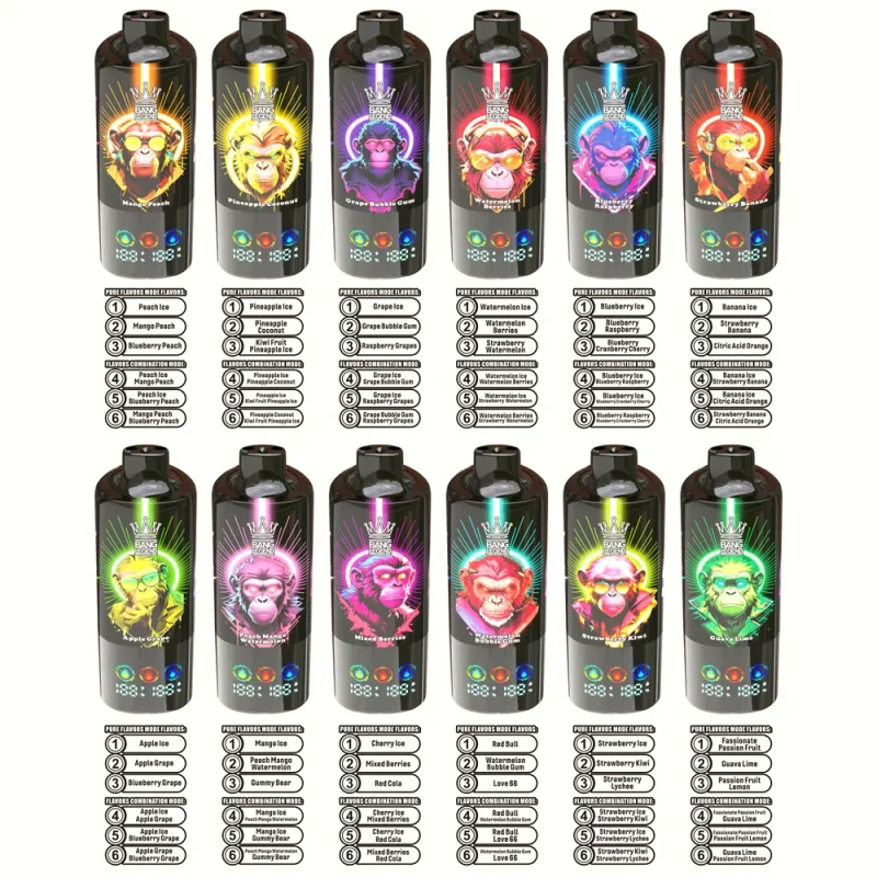 Bang Legend 150000 - 150K Puffar 5-i-1 Flavors list