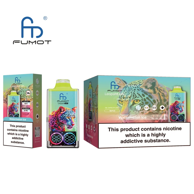 Fumot 40K Fumot Leopard 40000 Puffs Disposable Vape Digital Tube Oil - Bild 4
