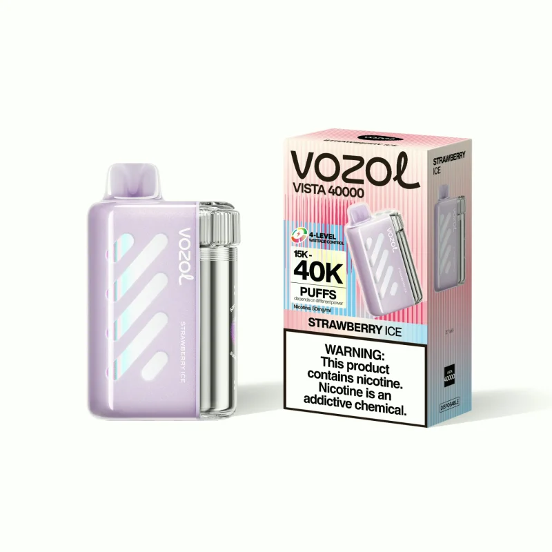 VOZOL Vista 40000 – 40K Puffar Vape - STRAWBERRY ICE