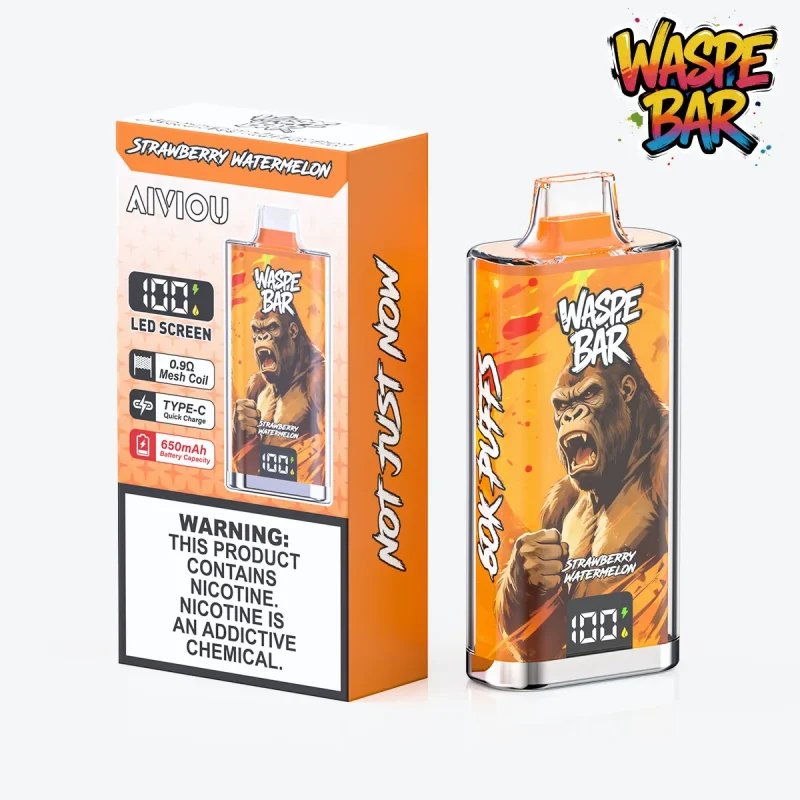 Waspe Bar 60000 - 60K Puffar Vape-Strawberry Watermelon (3)