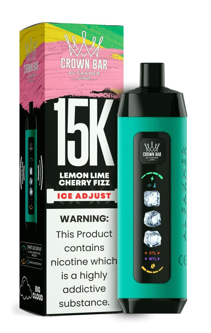 Al Fakher 15000 Ice Adjust – 15K Puffar Vape med Isjustering 22ml - Bild 21