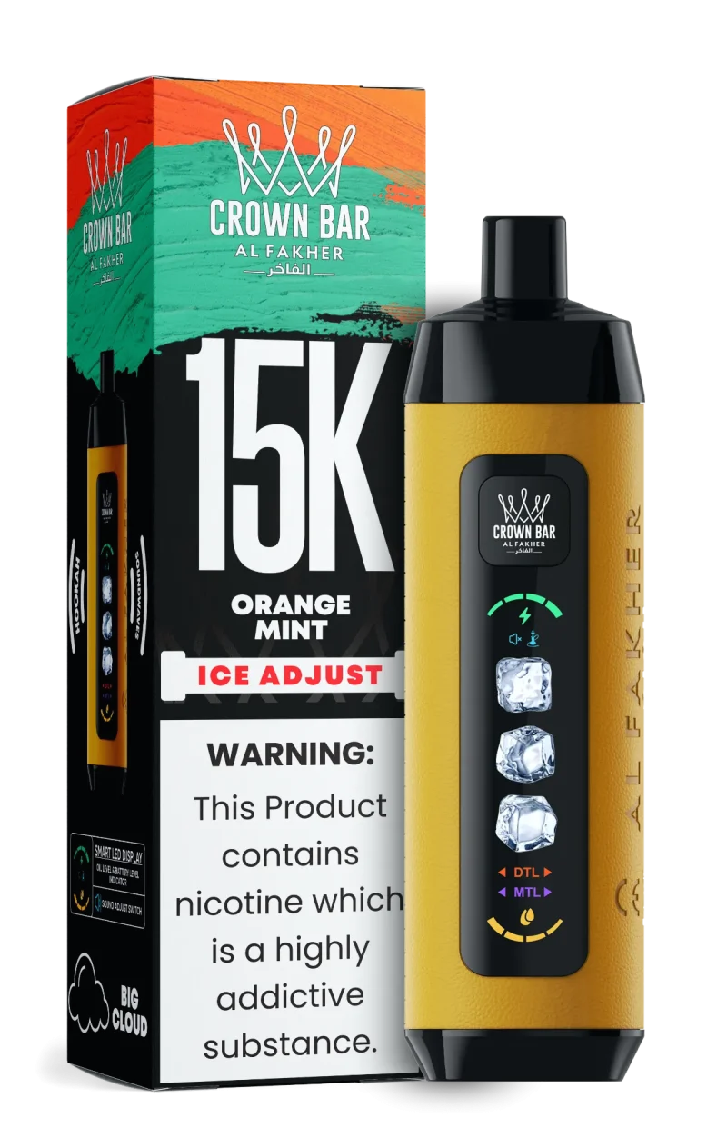 Al Fakher 15000 Ice Adjust – 15K Puffar Vape med Isjustering 22ml - Bild 12