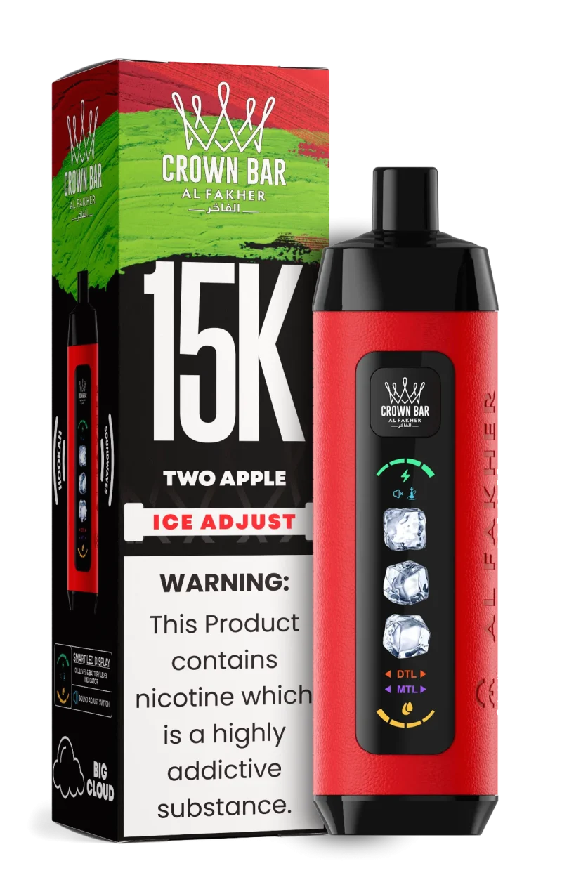 Al Fakher 15000 Ice Adjust – 15K Puffar Vape med Isjustering 22ml - Bild 42