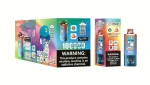 Bang Blaze 100K Puffar (100000 puffar) Pineapple Coconut & Blueberry Red Bull & Watermelon Ice 3-i-1 uppladdningsbar engångsvape 850mAh triple mesh coil LED screen