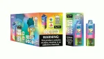 Bang Blaze 100K Puffar (100000 puffar) Strawberry Kiwi & Blueberry Coconut & Mixed Berry 3-i-1 uppladdningsbar engångsvape 850mAh triple mesh coil LED screen