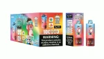 Bang Blaze 100K Puffar (100000 puffar) Watermelon Ice & Strawberry Mamba & Strawberry Watermelon 3-i-1 uppladdningsbar engångsvape 850mAh triple mesh coil LED screen