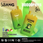 Bang Leader 80000 80K Puffar (80000 puffar) Red Bull + Blueberry Watermelon + Apple Pear 3-i-1 uppladdningsbar engångsvape 850mAh 78ml 3 pods 1.0Ω mesh coil EU lager
