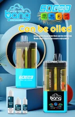 Bang Vape 60K Puffar (60000 puffar) Energy Drink & Watermelon Ice 2-in-1 uppladdningsbar engångsvape 36ml