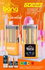 Bang Vape 60K Puffar (60000 puffar) Mango & Strawberry 2-in-1 uppladdningsbar engångsvape 36ml