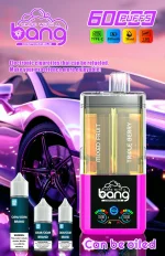 Bang Vape 60K Puffar (60000 puffar) Mixed Fruit & Triple Berry 2-in-1 uppladdningsbar engångsvape 36ml