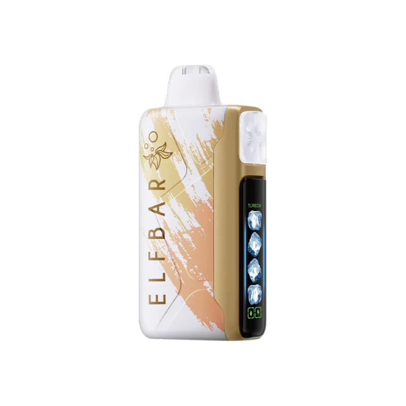Elfbar Ice King 30000 Puffar (30000 puffar) Passion Fruit Mango Ice 5% nikotin uppladdningsbar engångsvape 850mAh 5-nivåer justerbar kylning 20ml Type-C EU lager