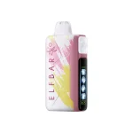 Elfbar Ice King 30000 Puffar (30000 puffar) Peach Ice 5% nikotin uppladdningsbar engångsvape 850mAh 5-nivåer justerbar kylning 20ml Type-C EU lager