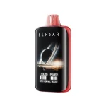 Elfbar MoonNight 40000 Puffar (40000 puffar) Pomegranate Burst 5% nikotin 3-level power adjustable dual mesh uppladdningsbar engångsvape 850mAh 50ml Type-C EU lager