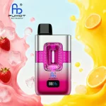 Fumot ECO 2in1 50000 Puffar vape Strawberry Ice Huckleberry 5% nikotin long lasting vape 2in1 dual flavor vape mesh coil uppladdningsbar engångsvape 950mAh 20ml Type-C EU lager