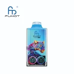 Fumot Leopard 40000 Puffar vape Blueberry Raspberry 5% nikotin bästa vape 2026 dual mesh RGB light uppladdningsbar engångsvape 750mAh 20ml Type-C EU lager