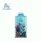Fumot Leopard 40000 Puffar vape Peach Berry 5% nikotin bästa vape 2026 dual mesh RGB light uppladdningsbar engångsvape 750mAh 20ml Type-C EU lager