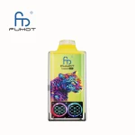 Fumot Leopard 40000 Puffar vape Pink Lemonade 5% nikotin bästa vape 2026 dual mesh RGB light uppladdningsbar engångsvape 750mAh 20ml Type-C EU lager