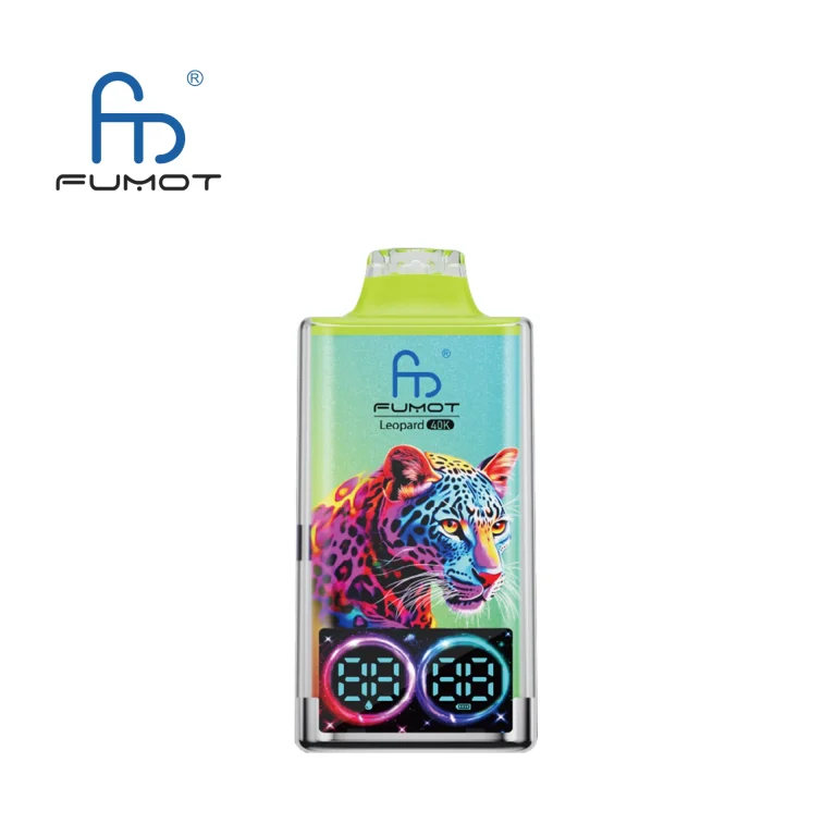 Fumot Leopard 40000 Puffar vape Watermelon Ice 5% nicotina migliore vape 2026 dual mesh RGB light ricaricabile svapo usa e getta 750mAh 20ml Type-C magazzino UE