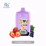 Fumot RandM Digital Box 12000 Puffar vape Strawberry Grape 5% nikotin cheap vape Sweden mesh coil display uppladdningsbar engångsvape 850mAh 20ml Type-C EU lager
