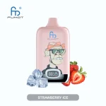 Fumot RandM Digital Box 12000 Puffar vape Strawberry Ice 5% nikotin cheap vape Sweden mesh coil display uppladdningsbar engångsvape 850mAh 20ml Type-C EU lager