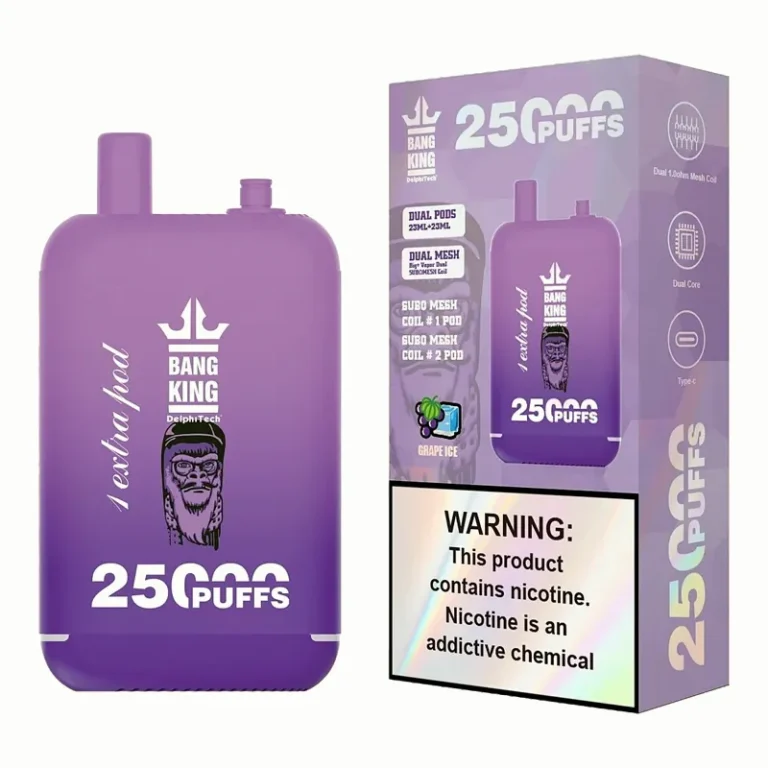 grape ice Bang King 25000 - 25K Puffar