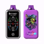 Hifancy Storm 40000 Puffar (40000 puffar) Blackcurrant Menthol 2% 3% eller 5% nikotin uppladdningsbar engångsvape 800mAh 78ml 3 pods adjustable ice full screen touch switch 1.0Ω mesh coil EU lager