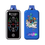 Hifancy Storm 40000 Puffar (40000 puffar) Blueberry Raspberry Ice 2% 3% eller 5% nikotin uppladdningsbar engångsvape 800mAh 78ml 3 pods adjustable ice full screen touch switch 1.0Ω mesh coil EU lager