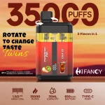 HIFANCY TWINS 35000 – 35K Puffar Vape Dual-Tank Oil-Core Separation - Bild 6