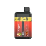 Hifancy Twins 35000 Puffar (35000 puffar) Strawberry Watermelon & Sour Apple 2-i-1 dubbel oljetank uppladdningsbar engångsvape 650mAh 35ml 1.0Ω mesh coil Type-C EU lager