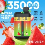 HIFANCY TWINS 35000 – 35K Puffar Vape Dual-Tank Oil-Core Separation - Bild 4