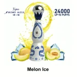 Humo AZUL 24000 Puffar (24000 puffar) Melon Ice 2% nikotin uppladdningsbar engångsvape 650mAh dual mesh 0.65Ω 20ml EU lager