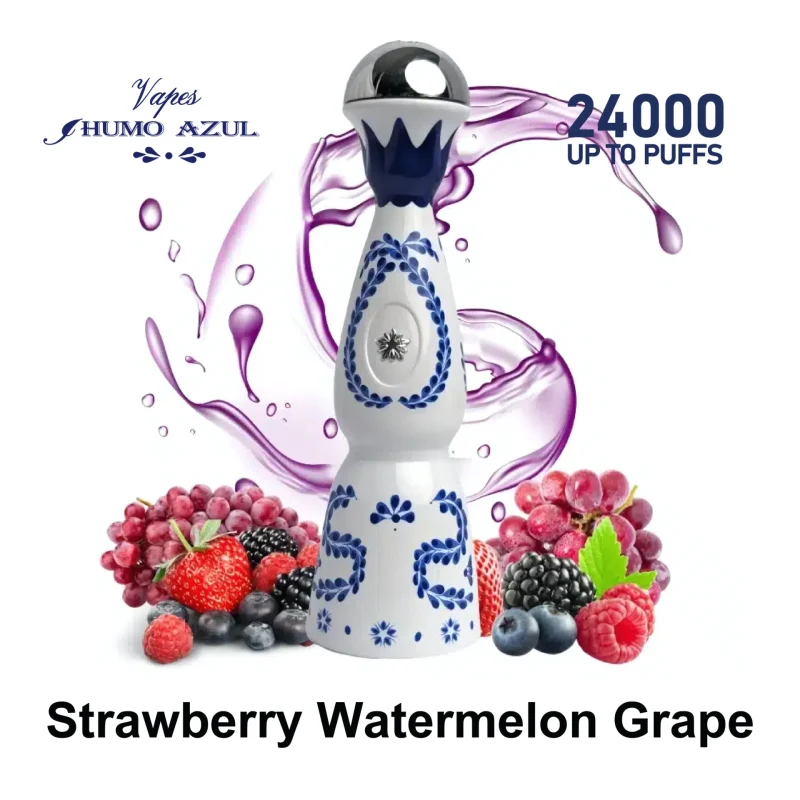 humo-azul-24000-puffar-Strawberry watermelon grape