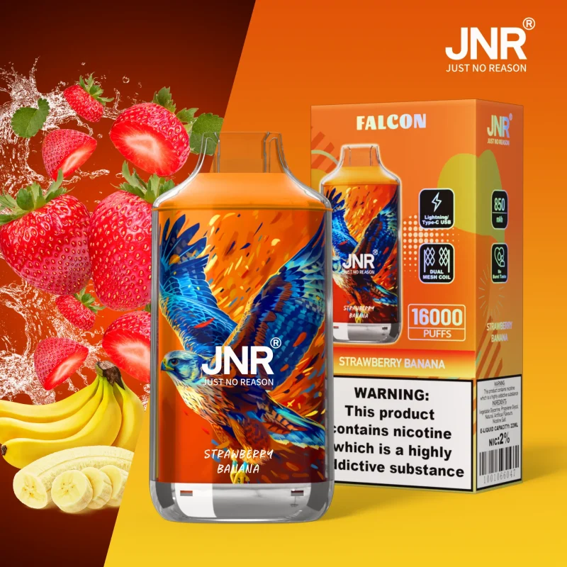 jnr-falcon-16000-puffar-Strawberry Banana-FN30