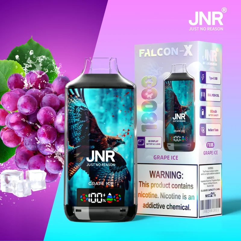 jnr-falcon-x-18000-puffar-Grape Ice
